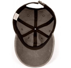 Baseball Caps Unisex Man's Baseball Cap Adjustable Mesh Caps Trucker Dad Hats Snapback Hat - Brown - CI18A2YAX6Z $17.30