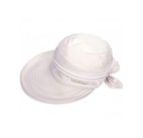 Visors Women's 2 in 1 Outdoor Sportswear Golf/Tennis Visor UV Protection Hat - 2284_beige - CR18D8NS8SX $14.13