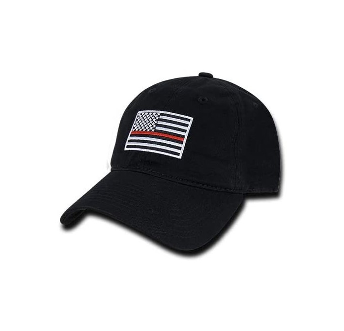 Baseball Caps Polo Style American Pride Flag Baseball Caps - Black Trl - CT12O483F49 $10.78