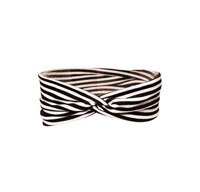 Headbands Fashionable Headband Headwrap Accessory - Black and white - CM12MWXNMB5 $9.64