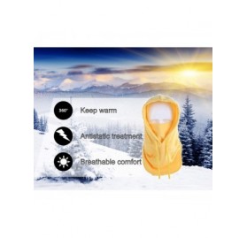 Balaclavas Balaclava Ski Mask Neck Warmer - Cold Weather Windproof Hood for Mens Balaclava Face Mask - CV18A9Z2UEH $10.58