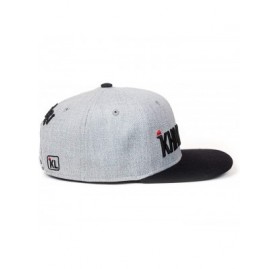 Baseball Caps Classic Snapback - Grey - CL18ULTGXDK $19.51