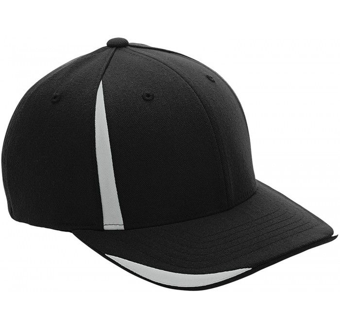 Baseball Caps Pro Performance Front Sweep Cap (ATB102) - Black/Sp Silver - CW12HHBDGAB $19.89