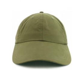 Sun Hats Lightweight UV 50+ UPF Sunshield Long Bill Mesh Lined Cap - Olive - C418XXLE9L0 $40.07