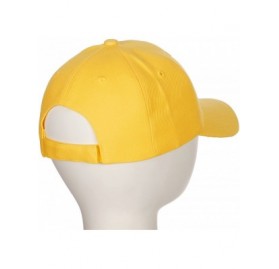 Baseball Caps Classic Baseball Hat Custom A to Z Initial Team Letter- Yellow Cap White Black - Letter B - CS18IDTDZ7Z $9.49