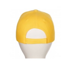 Baseball Caps Classic Baseball Hat Custom A to Z Initial Team Letter- Yellow Cap White Black - Letter B - CS18IDTDZ7Z $9.49