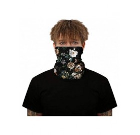 Balaclavas Multifunctional Seamless Face Mask Bandanas Headband Neck Gaiter for Dust-Sun UV Protection - Flower-3 - CL198N9S8...
