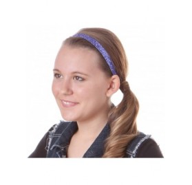 Headbands Women's Bling Glitter Adjustable No Slip Bulk Headbands Gift Sets 10pk - Skinny Bold & Pastel 10pk - CY12ID6YL6N $3...