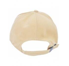 Baseball Caps Unisex Long Brim Baseball Cap Cotton Adjustable Sun Hat Large Visor Anti-UV for Outdoor Sports - Camel - C918EZ...