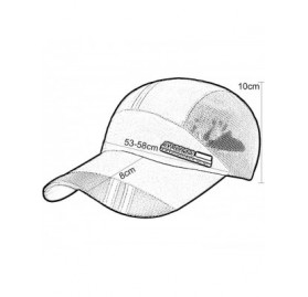 Bucket Hats Unisex Mesh Brim Tennis Cap Outside Sunscreen Quick Dry Adjustable Baseball Hat - C-white - C117YZO2T6D $17.99