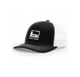 Baseball Caps Trucker Cap - Black/White - CW182050G8H $26.76