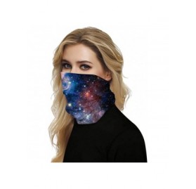 Balaclavas Face Mask Sun Protection Dustproof Neck Gaiter Starry Universe Collar Bandana Balaclava - A10 - C1197TTDSLO $12.27
