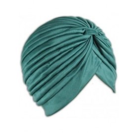 Skullies & Beanies 1 Stretchable Turban Hat - Hunter Green - CC11HB5JH7B $16.25