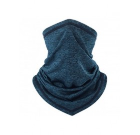 Balaclavas Summer Neck Gaiter Face Scarf/Neck Cover Headwear Face Bandana - Gray +Dark Blue - CC197Y0RIA7 $14.55