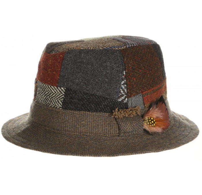 Bucket Hats Tweed Caps and Hats - Espresso - CL18U35T70U $54.19