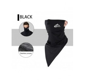 Balaclavas Unisex Sun UV Protection Fashion Face Mask Bandanas Seamless Neck Gaiter Headwrap Balaclava - Black - CE197W4GIDT ...