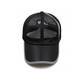Baseball Caps Lightweight Breathable Outdoor Baseball Fishing - Black - CY18XS5DTX6 $8.55