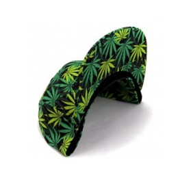 Baseball Caps Marijuana Weed Leaf Cannabis Snapback Hat Cap - All Over Green - CW121QXYHHN $28.12