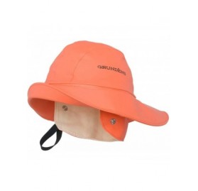 Sun Hats Men's Sandhamn 21 Fishing Hat - Orange - C511G1XVP9R $56.79