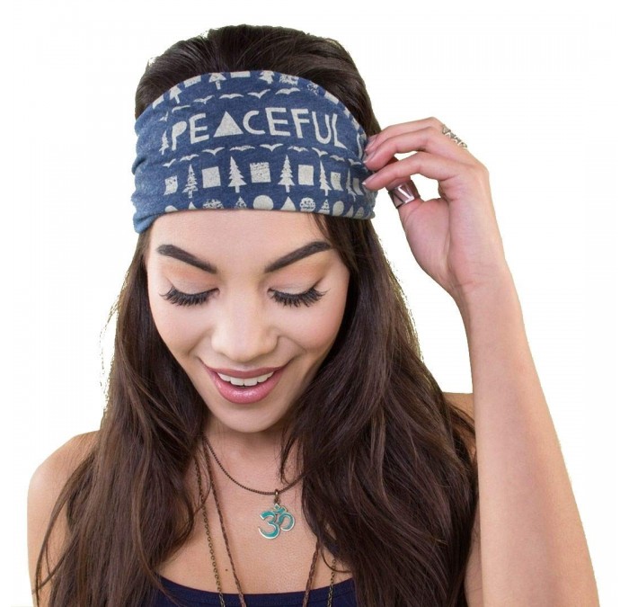 Headbands Soul Flower Womens Peaceful Headband - C218KM9NOTC $12.18