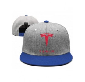 Baseball Caps Classic Tesla Car Baseball Hat for Mens Womens Trucker Cap - Tesla-4 - CB18LG9KQSC $18.11