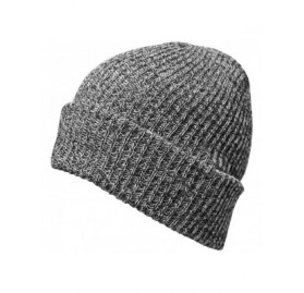Skullies & Beanies Made In the USA Lightweight Acrylic Long Slouch Beanie - Heather Black - CN11GHF6YIL $12.92