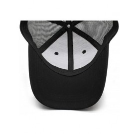Baseball Caps All Cotton Golf Cap Classic Snapback Printed Mesh Hats - Black-105 - CI18URSZ8SU $19.08