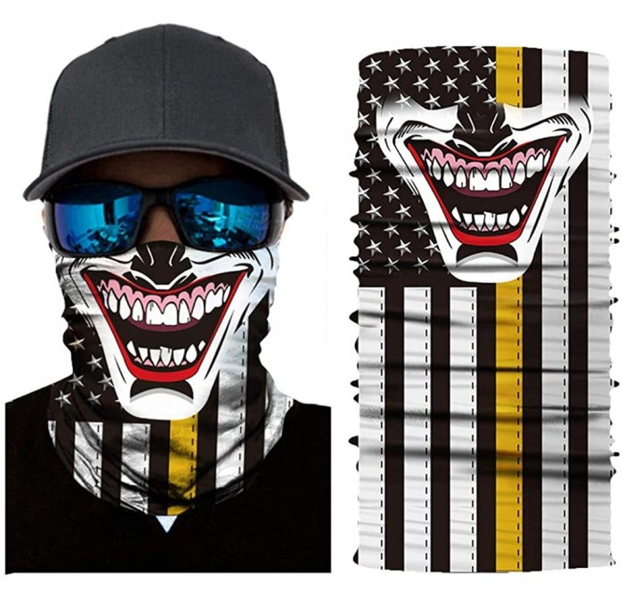 Balaclavas Mr Plz Face Mask- Rave Bandana- Neck Gaiter- Scarf- Summer Balaclava For Dust Wind UV Protection - Flb - C8190360Y...