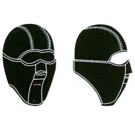 Balaclavas Lavawool Convertible Mask - Black - CF1122NIEBR $26.91