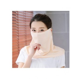 Balaclavas Protection Protective Breathable Lightweight - Beige - C418STNHW0L $15.41