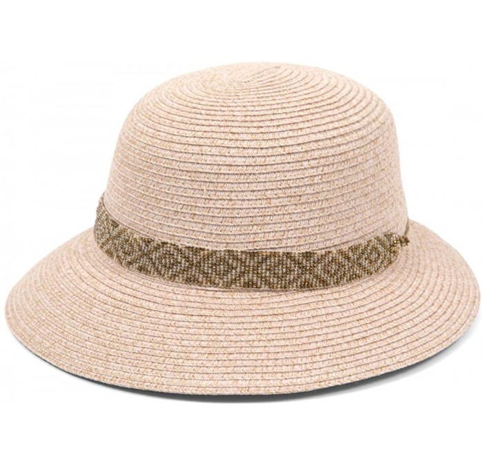 Sun Hats Women's Diamante - Tan/Bronze - CL18SELOQZ0 $41.16