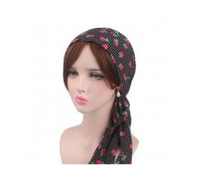 Skullies & Beanies Chemo Headwear Cancer Cap for Women Sleep Headscarf Bonnet Headwrap - 10 - CB18RS5HL8H $15.29
