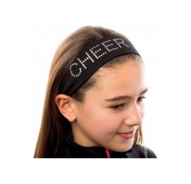 Headbands Cheer Rhinestone Cotton Stretch Headband - Lavender - CW11L60D00H $9.99