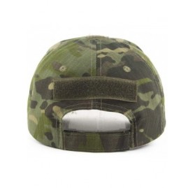 Baseball Caps Camouflage Baseball American Tactical Operator - Woodland - CQ18AQ0MC30 $27.54