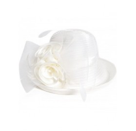 Sun Hats Womens Tea Party Church Baptism Kentucky Derby Dressy Hat - Cream - C417Y2D60Y5 $30.93