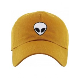 Baseball Caps Vintage NASA Insignia Dad Hat Collection Baseball Cap Polo Style Adjustable Worm - (7.6) Wheat Alien Classic - ...