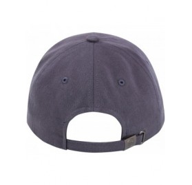 Baseball Caps Embroidered Cotton Baseball Cap Adjustable Snapback Dad Hat - Grey new York - CL18CYQ8KGW $15.78