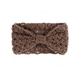Cold Weather Headbands Knitted Ear Warmer Warm Crochet Chunky Ear bands Head Wraps Wool Headband for Women Teen Girls - C718Y...