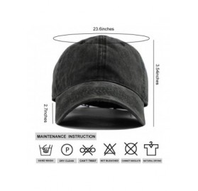 Cowboy Hats Hercvles Plain Adjustable Cowboy Cap Denim Hat for Women and Men - Hercvles1 - CZ18ZXIA7YY $9.78
