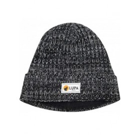 Skullies & Beanies Canadian-Made Unisex Extreme Cold Fleece-Band Beanie - Black/Grey - CE18YQHAYW5 $16.66