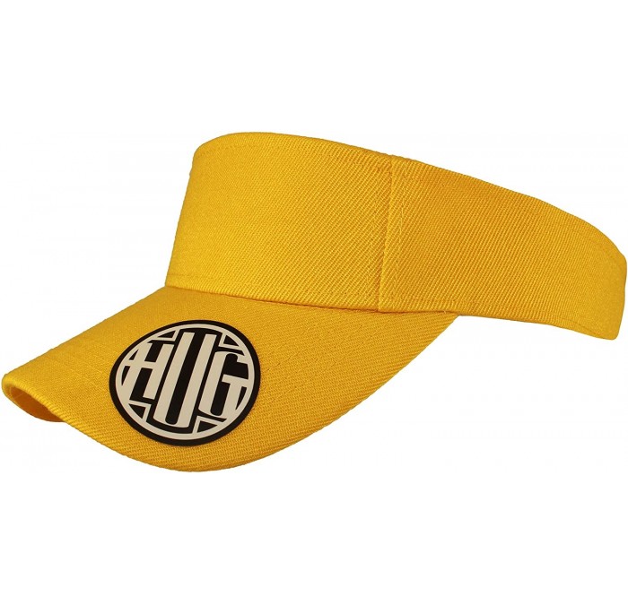Baseball Caps Premium Plain SunVisor Baseball Golf Fishing Tennis Cap Hat Adjustable Unisex - Gold - C51880MDMC2 $11.36