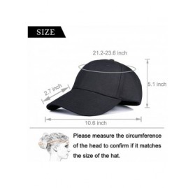 Baseball Caps Baseball Caps Classic Dad Hat Men Women Adjustable Size 35 Optional - 501 Navy - C518SYS0WKQ $7.56