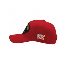 Baseball Caps US Navy SCPO Retired Hat/Ballcap Adjustable One Size Fits Most - Red - CR18OOZ38DQ $23.69