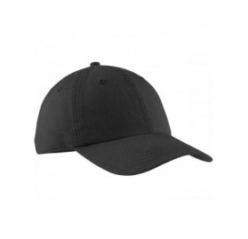 Baseball Caps Port & Company Men's Pigment Dyed Cap - Charcoal - CD11QDRX111 $10.66