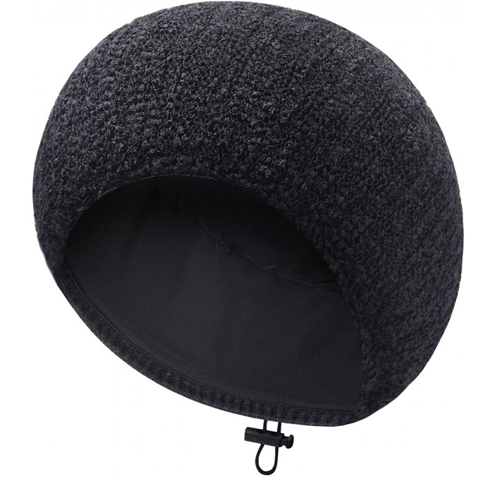 Skullies & Beanies Womens Pearl Snood Hairnet Headcover Knit Beret Beanie Cap Headscarves Turban-Cancer Headwear for Women - ...