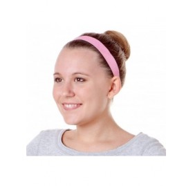 Headbands Women's Adjustable NO SLIP Checkerboard Wide Fashion Headband Multi Gift Packs - Wide Light Pink & Pink Geo 2pk - C...
