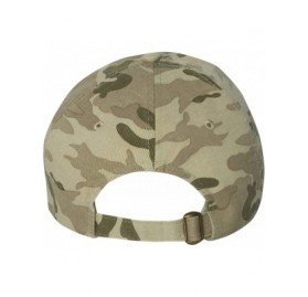 Baseball Caps Custom Dad Soft Hat Add Your Own Embroidered Logo Personalized Adjustable Cap - Tan Camo - CF1953WS5YL $20.79