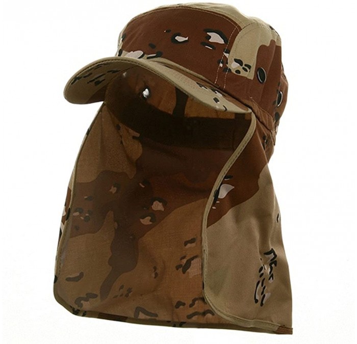 Sun Hats Flap Hats (03)-Desert W15S46D - Desert - CC115VTS95Z $20.62