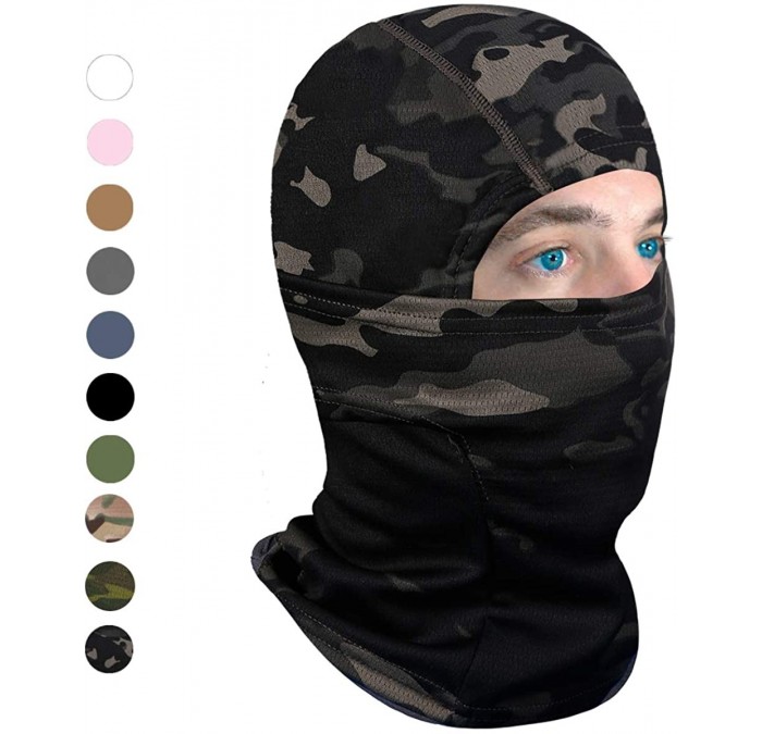 Balaclavas Balaclava Face Mask UV Protection for Men Women Ski Sun Hood Tactical Masks - Colorful - CJ18RLWS3LN $14.15