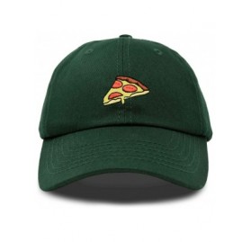 Baseball Caps Pizza Slice Hat Baseball Cap - Dark Green - CD18M5D6YUI $11.27